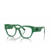 Occhiali da vista Dolce & Gabbana DG3377 3311 green - anteprima prodotto 2/4