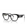 Occhiali da vista Dolce & Gabbana DG3377 3372 black on zebra - anteprima prodotto 2/4