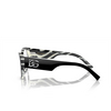 Occhiali da vista Dolce & Gabbana DG3377 3372 black on zebra - anteprima prodotto 3/4
