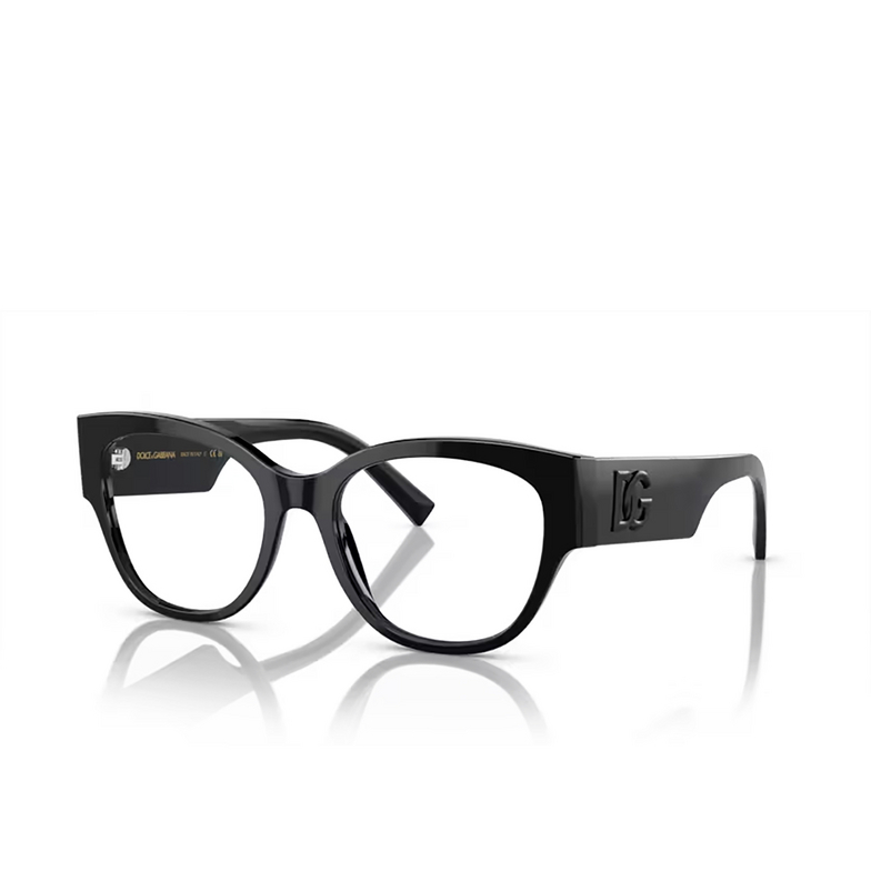 Dolce & Gabbana DG3377 Eyeglasses 501 black - 2/4