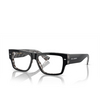 Dolce & Gabbana DG3379 Eyeglasses 3403 black on grey havana - product thumbnail 2/4