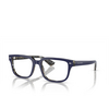 Dolce & Gabbana DG3380 Eyeglasses 3423 blue on blue havana - product thumbnail 2/4