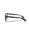 Dolce & Gabbana DG3380 Eyeglasses 3423 blue on blue havana - product thumbnail 3/4
