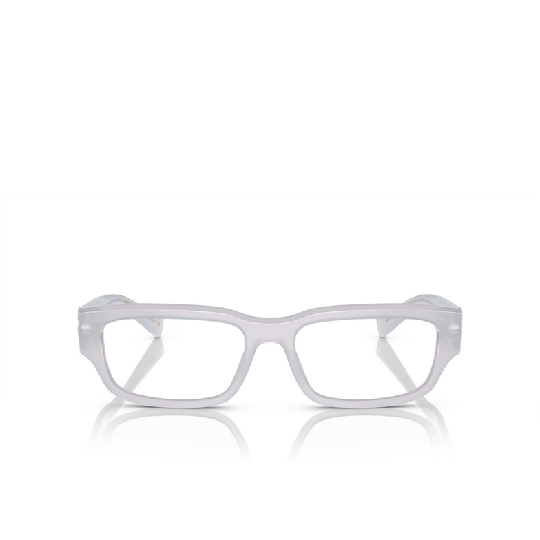 Dolce & Gabbana DG3381 Eyeglasses 3420 opal crystal - 1/4