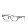 Dolce & Gabbana DG3381 Eyeglasses 3421 opal grey - product thumbnail 2/4