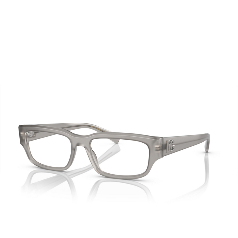 Dolce & Gabbana DG3381 Eyeglasses 3421 opal grey - 2/4