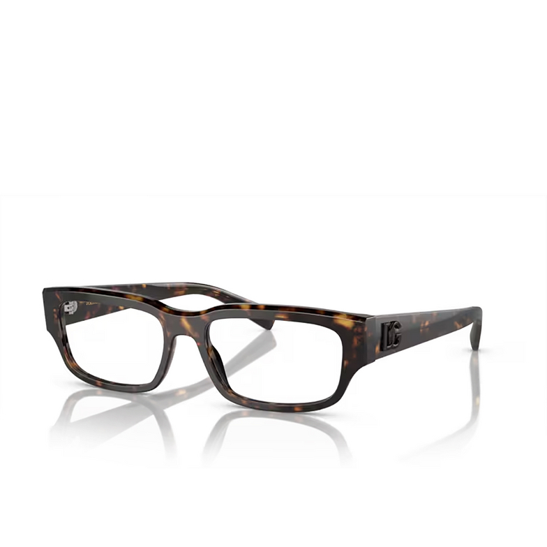 Dolce & Gabbana DG3381 Eyeglasses 502 havana - 2/4