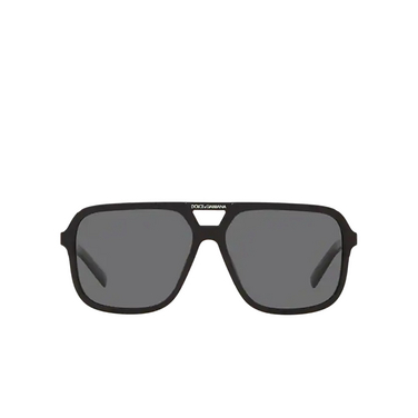 Gafas de sol Dolce & Gabbana DG4354 193481 black - Vista delantera