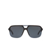 Dolce & Gabbana DG4354 Sunglasses 320980 havana transparent blue - product thumbnail 1/4