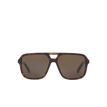 Dolce & Gabbana DG4354 Sunglasses 502/73 havana - front view