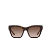 Dolce & Gabbana DG4384 Sunglasses 321773 havana on white barrow - product thumbnail 1/4