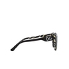 Dolce & Gabbana DG4384 Sunglasses 33726G black on zebra - product thumbnail 3/4