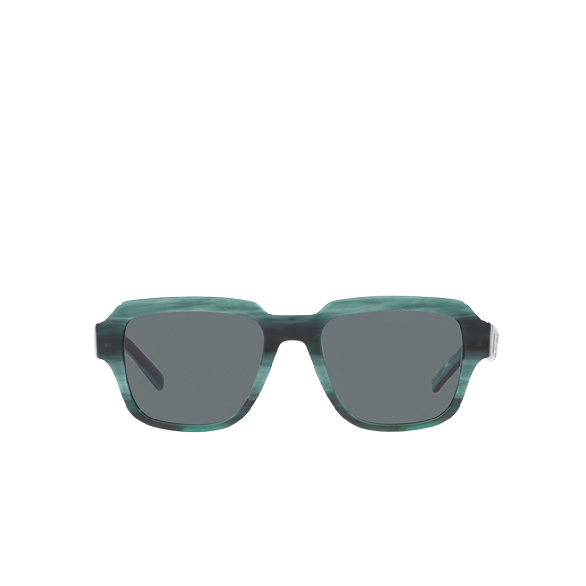 Dolce & Gabbana DG4402 Sunglasses 339180 Blue Horn - front view