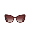 Gafas de sol Dolce & Gabbana DG4405 30918H bordeaux - Miniatura del producto 1/4