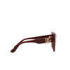 Occhiali da sole Dolce & Gabbana DG4405 30918H bordeaux - anteprima prodotto 3/4