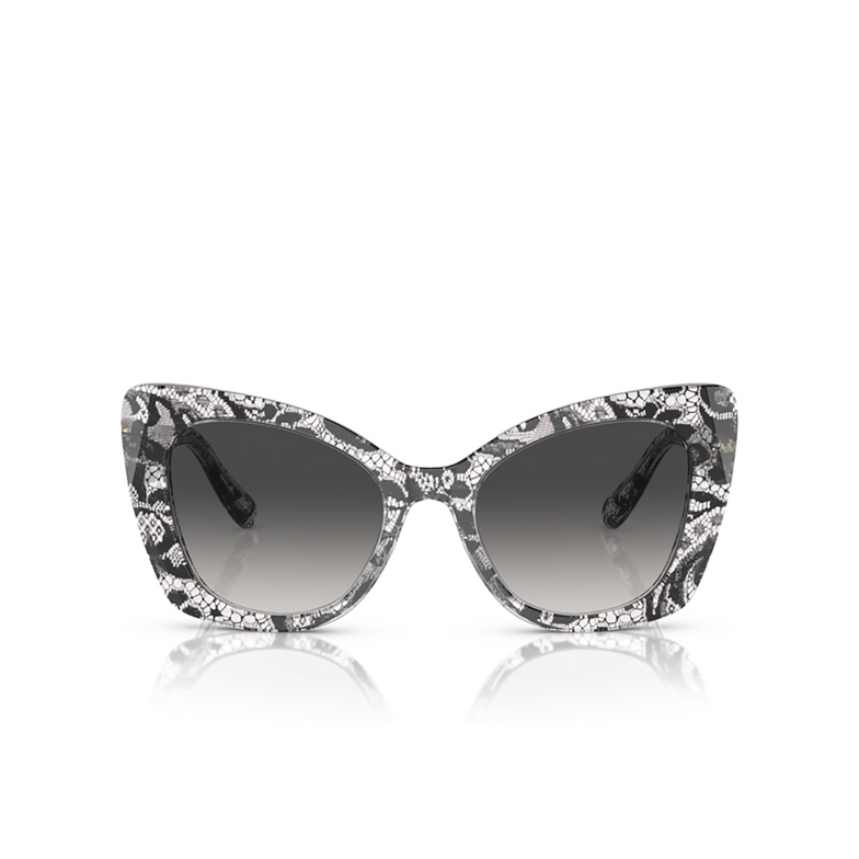 Gafas de sol Dolce & Gabbana DG4405 32878G black lace - 1/4