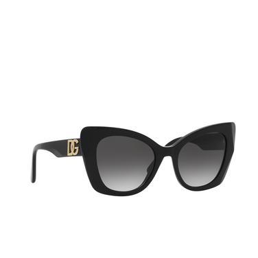 Occhiali da sole Dolce & Gabbana DG4405 501/8G black - tre quarti