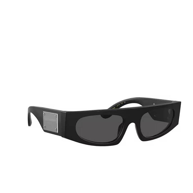 Dolce & Gabbana DG4411 Sunglasses 252587 matte black - 2/4