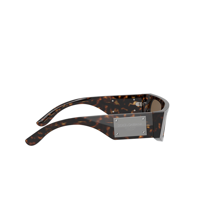 Dolce & Gabbana DG4411 Sunglasses 502/73 havana - 3/4
