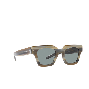 Gafas de sol Dolce & Gabbana DG4413 339087 grey horn - Vista tres cuartos