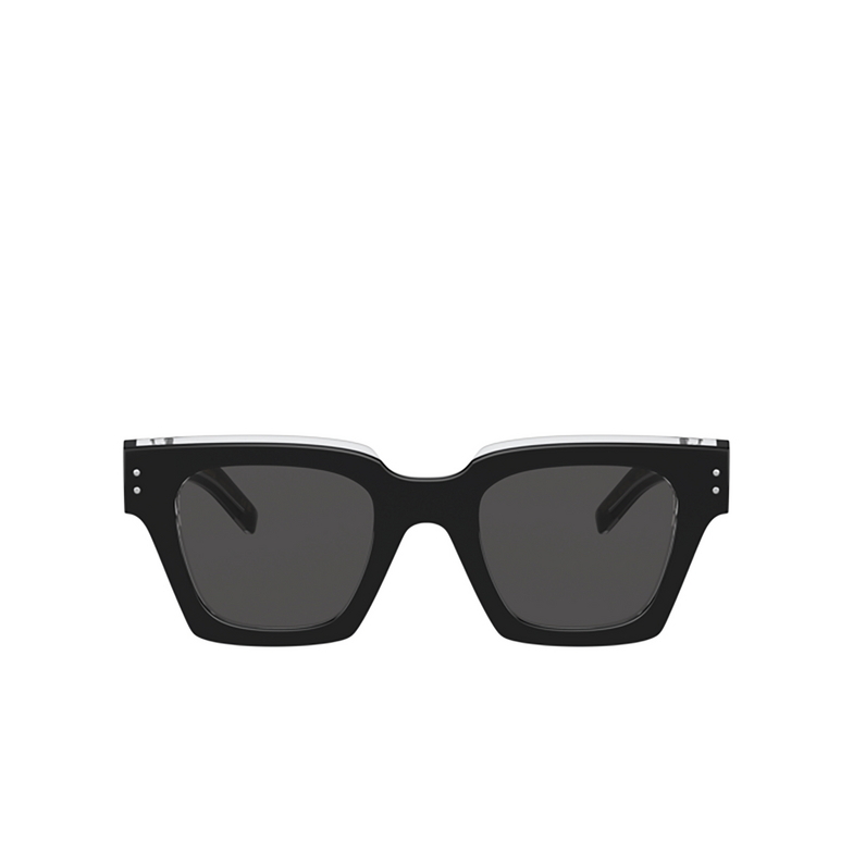 Dolce & Gabbana DG4413 Sunglasses 675/R5 black/crystal - 1/4