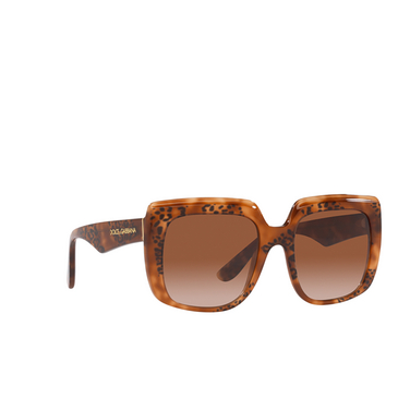 Dolce & Gabbana DG4414 Sunglasses 338013 havana - three-quarters view