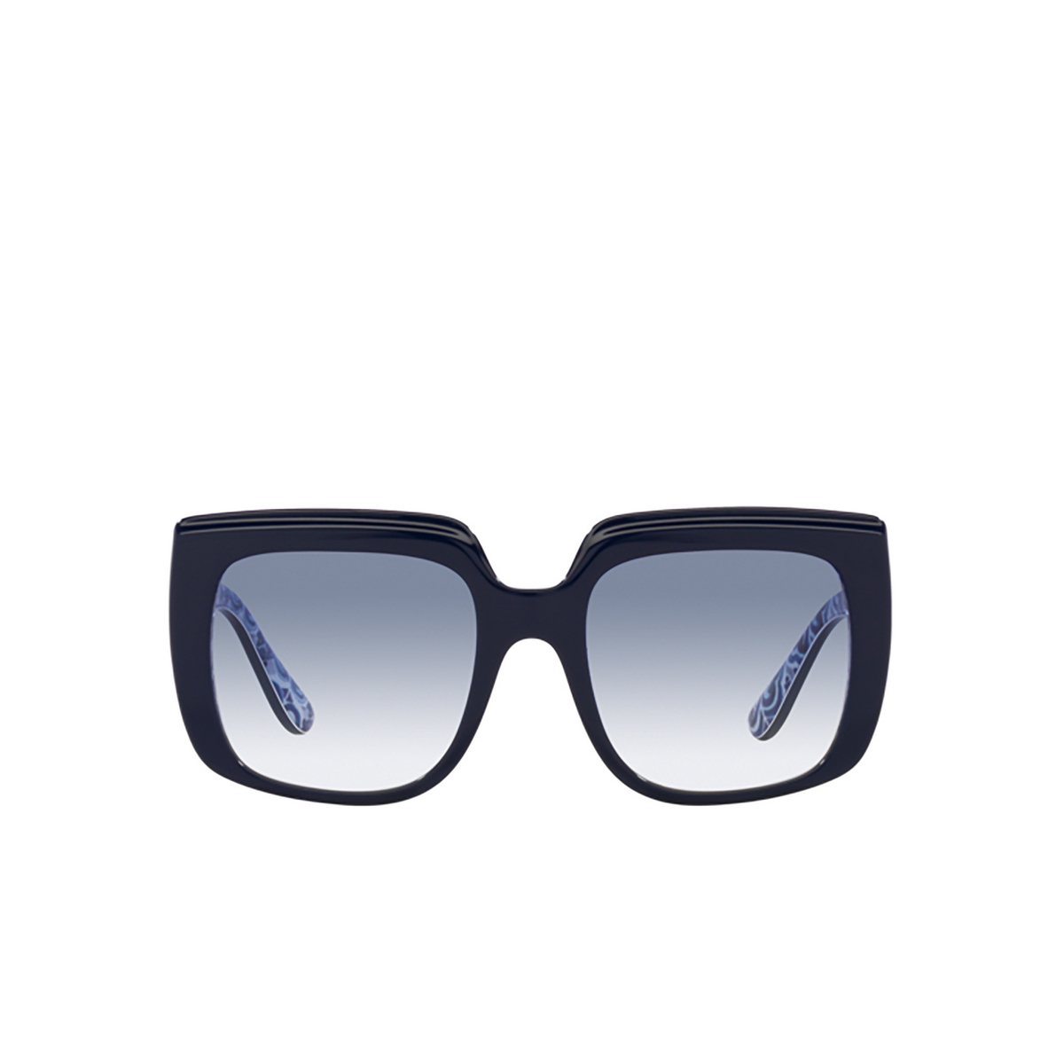Dolce & Gabbana DG4414 Sunglasses 341419 Blue On Blue Maiolica - front view
