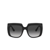 Occhiali da sole Dolce & Gabbana DG4414 501/8G black on transparent black - anteprima prodotto 1/4