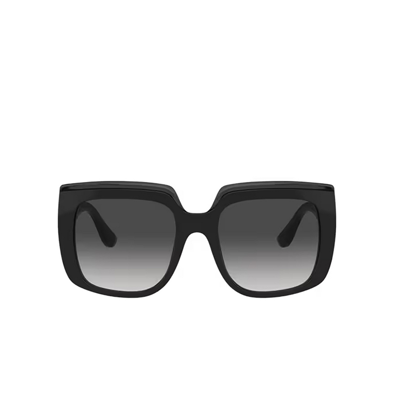 Occhiali da sole Dolce & Gabbana DG4414 501/8G black on transparent black - 1/4