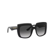 Lunettes de soleil Dolce & Gabbana DG4414 501/8G black on transparent black - Vignette du produit 2/4