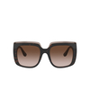 Dolce & Gabbana DG4414 Sunglasses 502/13 havana on transparent brown - product thumbnail 1/4