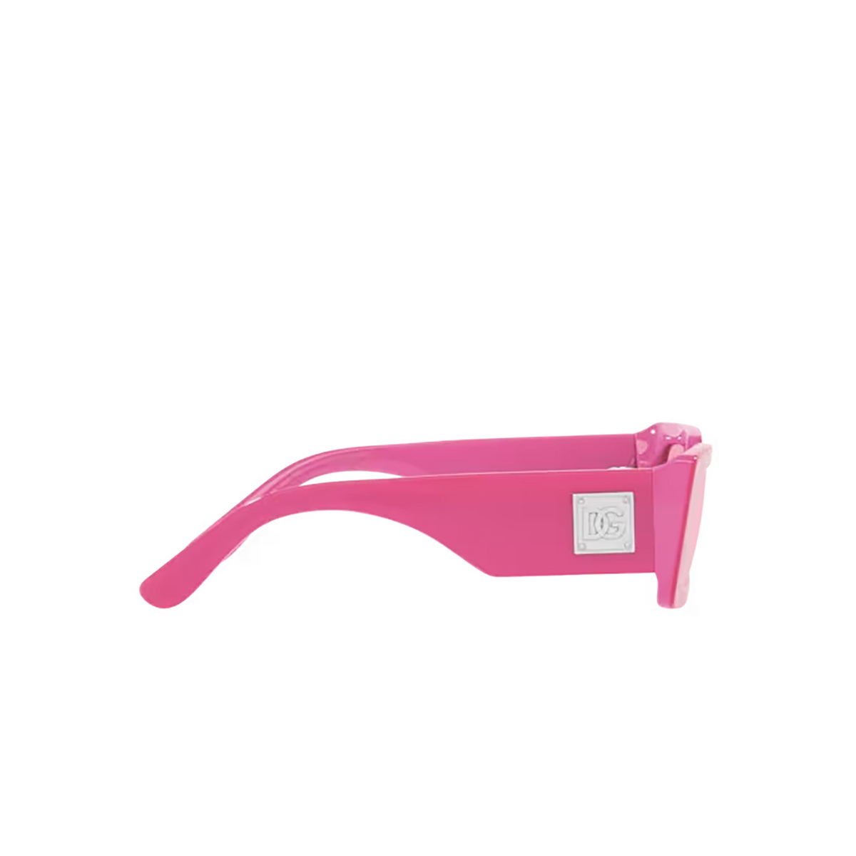 Occhiali da sole Dolce & Gabbana DG4416 33794Z Metallic Pink - anteprima prodotto 3/4