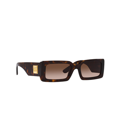 Gafas de sol Dolce & Gabbana DG4416 502/13 havana - Vista tres cuartos