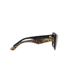 Lunettes de soleil Dolce & Gabbana DG4417 31638G leo brown / black - Vignette du produit 3/4