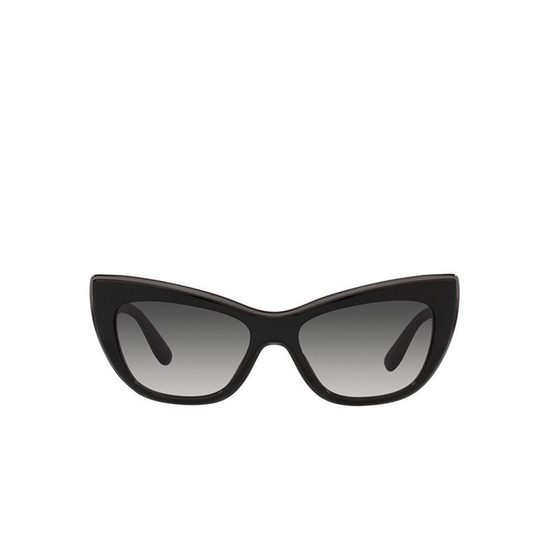 Lunettes de soleil Dolce & Gabbana DG4417 32468G black / transparent grey - 1/4