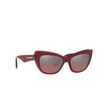 Gafas de sol Dolce & Gabbana DG4417 32477E bordeaux / transparent bordeaux - Miniatura del producto 2/4