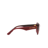 Dolce & Gabbana DG4417 Sunglasses 32477E bordeaux / transparent bordeaux - product thumbnail 3/4