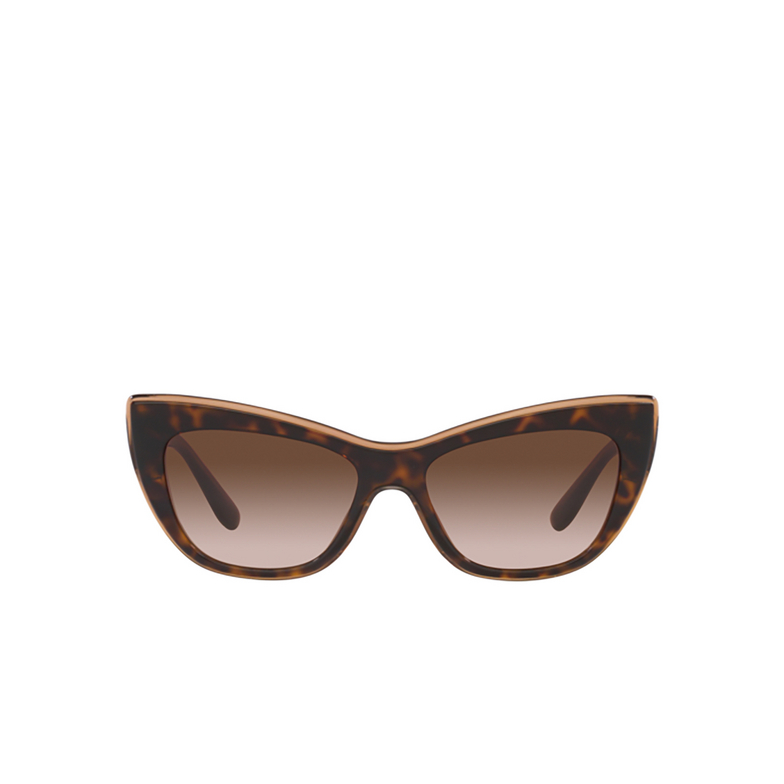 Lunettes de soleil Dolce & Gabbana DG4417 325613 havana / transparent brown - 1/4