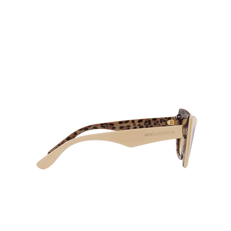 Dolce & Gabbana DG4417 Sunglasses 338113 white leo - 3/4