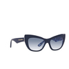 Occhiali da sole Dolce & Gabbana DG4417 341419 blue on blue maiolica - anteprima prodotto 2/4