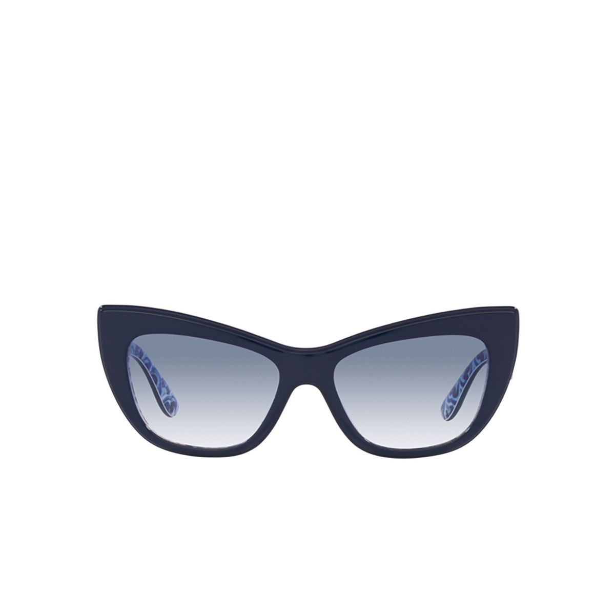 Dolce & Gabbana DG4417 Sunglasses 341419 Blue On Blue Maiolica - front view