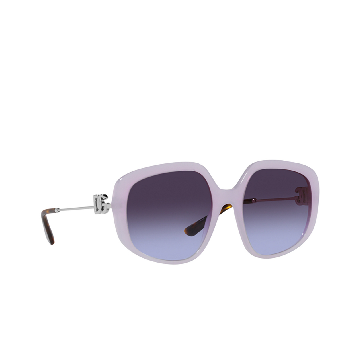 Dolce & Gabbana DG4421 Sunglasses 33824Q Opal Lillac - three-quarters view