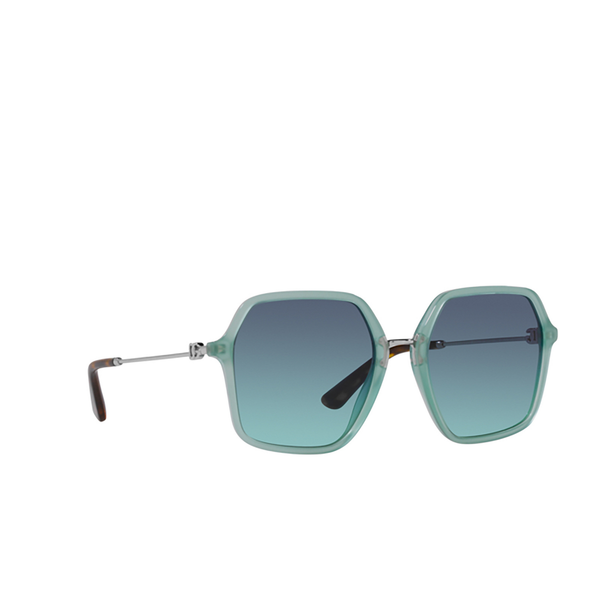 Dolce & Gabbana DG4422 Sunglasses 33834S Opal Petroleum - three-quarters view