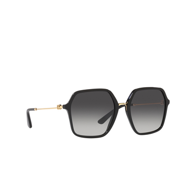 Dolce & Gabbana DG4422 Sunglasses 501/8g black - three-quarters view