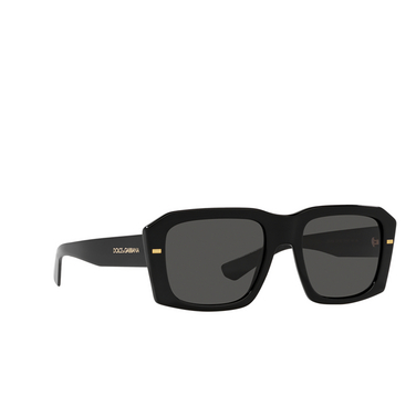 Dolce & Gabbana DG4430 Sunglasses 501/87 black - three-quarters view