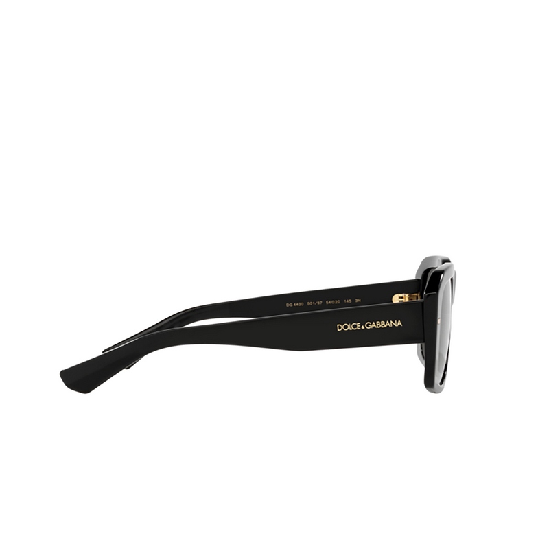 Lunettes de soleil Dolce & Gabbana DG4430 501/87 black - 3/4