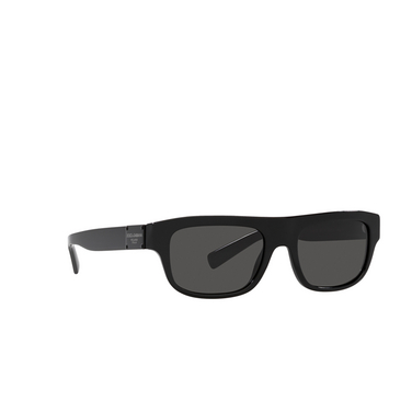 Dolce & Gabbana DG4432 Sunglasses 501/87 black - three-quarters view