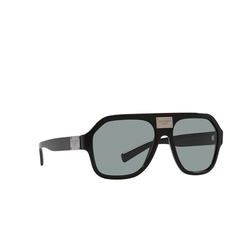 Dolce & Gabbana DG4433 Sunglasses 282087 brushed black - 2/4