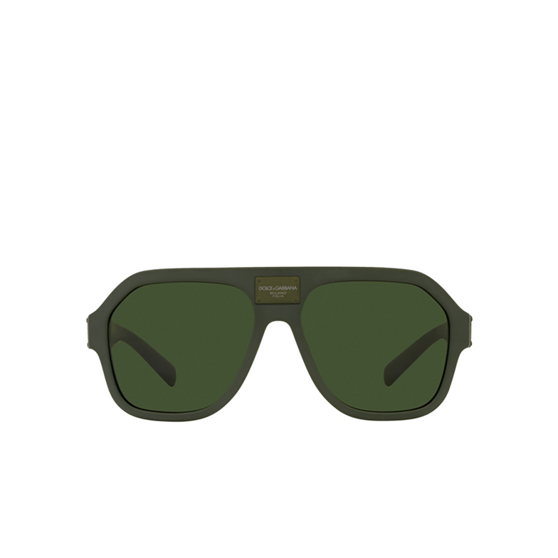 Dolce & Gabbana DG4433 Sunglasses 329771 matte dark green - 1/4