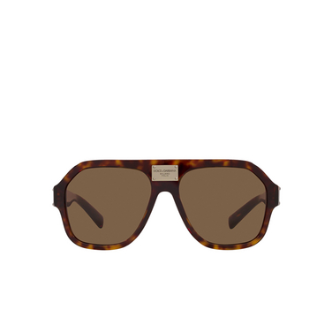 Gafas de sol Dolce & Gabbana DG4433 502/73 havana - Vista delantera